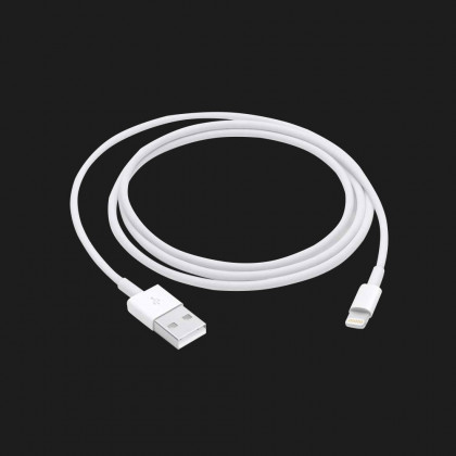 Оригінальний Apple Lightning to USB кабель (MD818 / MQUE2)