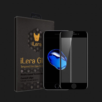 Захисне скло iLera для iPhone 7 / 8 (Black)