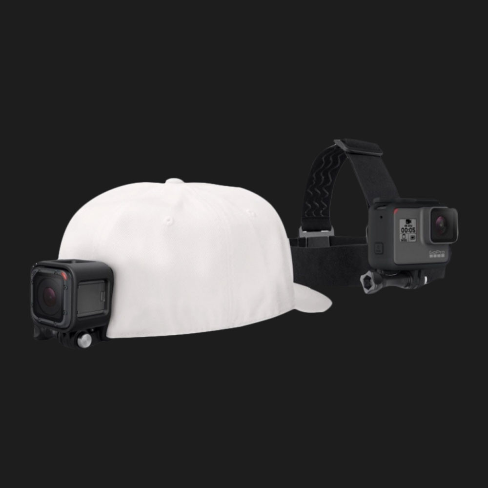 Кріплення на голову GoPro Head Strap + QuickClip (ACHOM-001)