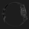 Годинник Garmin Fenix 6 Carbon Gray DLC with Black Band (010-02158-11)