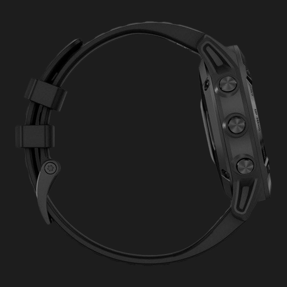 Годинник Garmin Fenix 6 Carbon Gray DLC with Black Band (010-02158-11)