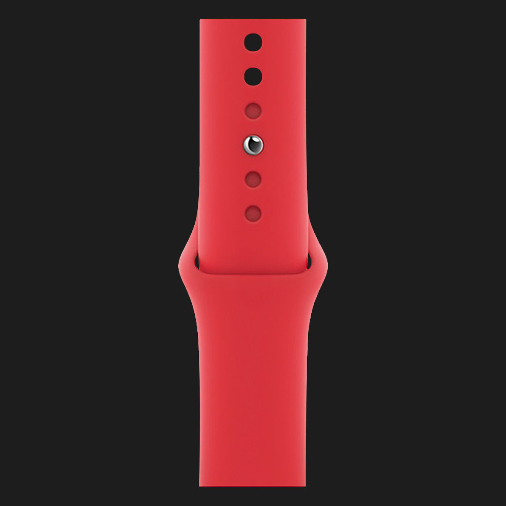 Apple Watch Series 6 40mm Red Aluminum Case with Red Sport Band (M00A3)