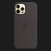 Оригінальний чохол Apple Silicone Case with MagSafe для iPhone 12 Pro Max (Black) (MHLG3)