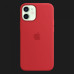 Оригінальний чохол Apple Silicone Case with MagSafe для iPhone 12 mini (PRODUCT RED) (MHKW3)