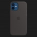 Оригінальний чохол Apple Silicone Case with MagSafe для iPhone 12 mini (Black) (MHKX3)