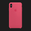 Оригінальний чохол Apple Silicone Case для iPhone Xs (Hibiscus)
