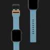 Ремінець для Apple Watch 42/44/45 mm UAG Civilian Silicone Strap (Slate/Orange)