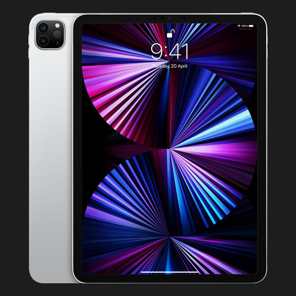 Планшет Apple iPad Pro 11 2021, 512GB, Silver, Wi-Fi + LTE (MHWA3)