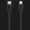Кабель Belkin Braided USB-С to Lightning 2m (Black)