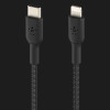 Кабель Belkin Braided USB-С to Lightning 2m (Black)