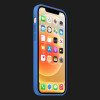 Оригінальний чохол Apple Silicone Case with MagSafe для iPhone 12 Pro Max (Capri Blue) (MK043)