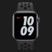 Оригінальний ремінець для Apple Watch 38/40 mm Nike Sport Band (Anthracite / Black) (MX8C2)