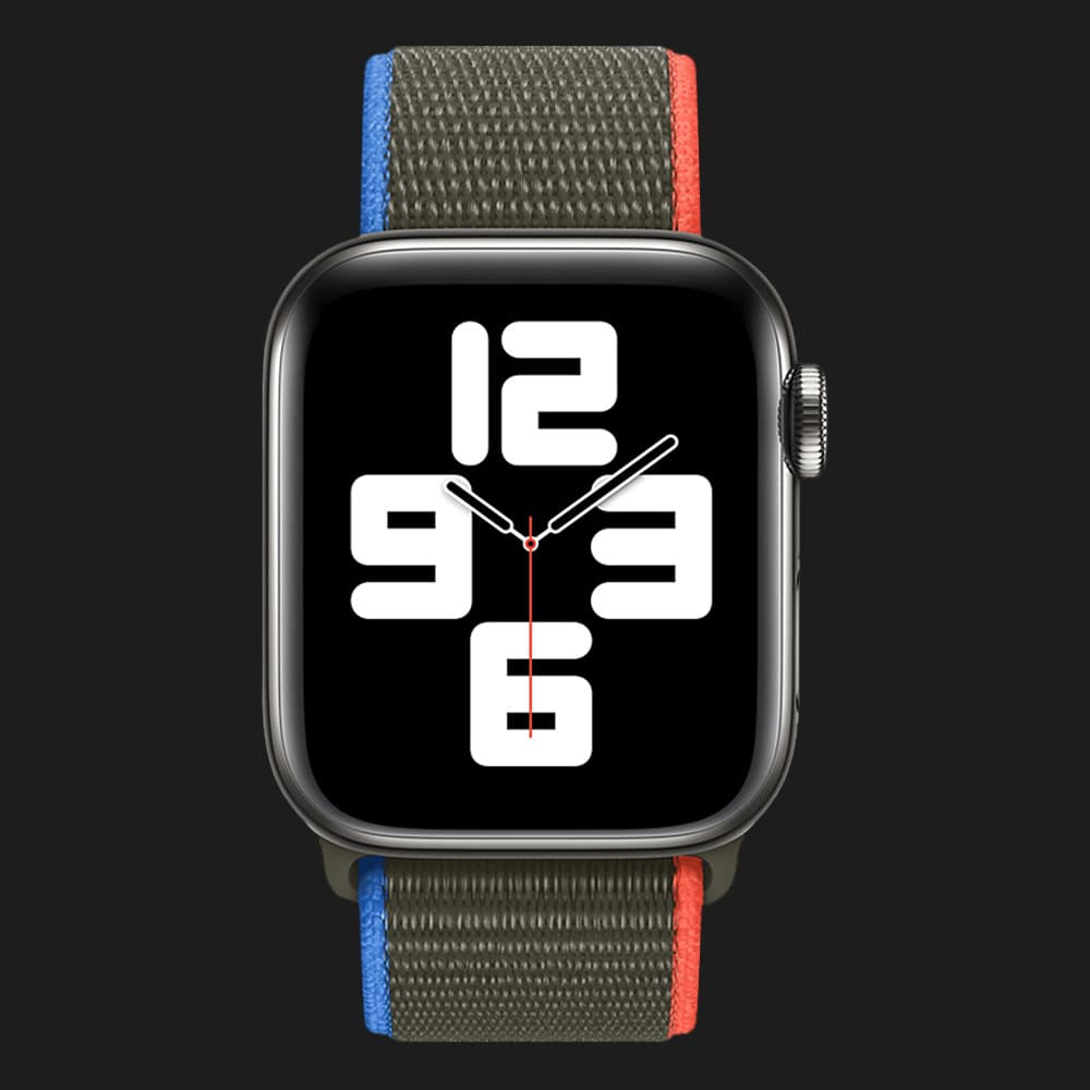 Оригінальний ремінець для Apple Watch 38/40/41 mm Sport Loop (Olive) (MJFU3)