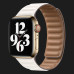 Оригінальний ремінець для Apple Watch 38/40/41 mm Leather Link (Chalk) (MJKD3)