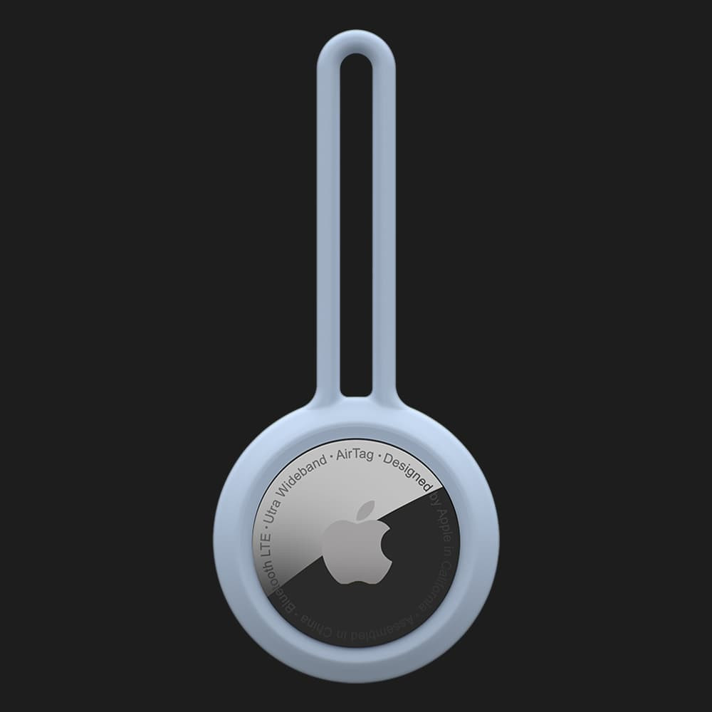 Брелок UAG [U] Dot Loop для Apple AirTag (Soft Blue)