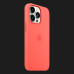 Оригінальний чохол Apple Silicone Case with MagSafe для iPhone 13 Pro (Pink Pomelo) (MM2E3)