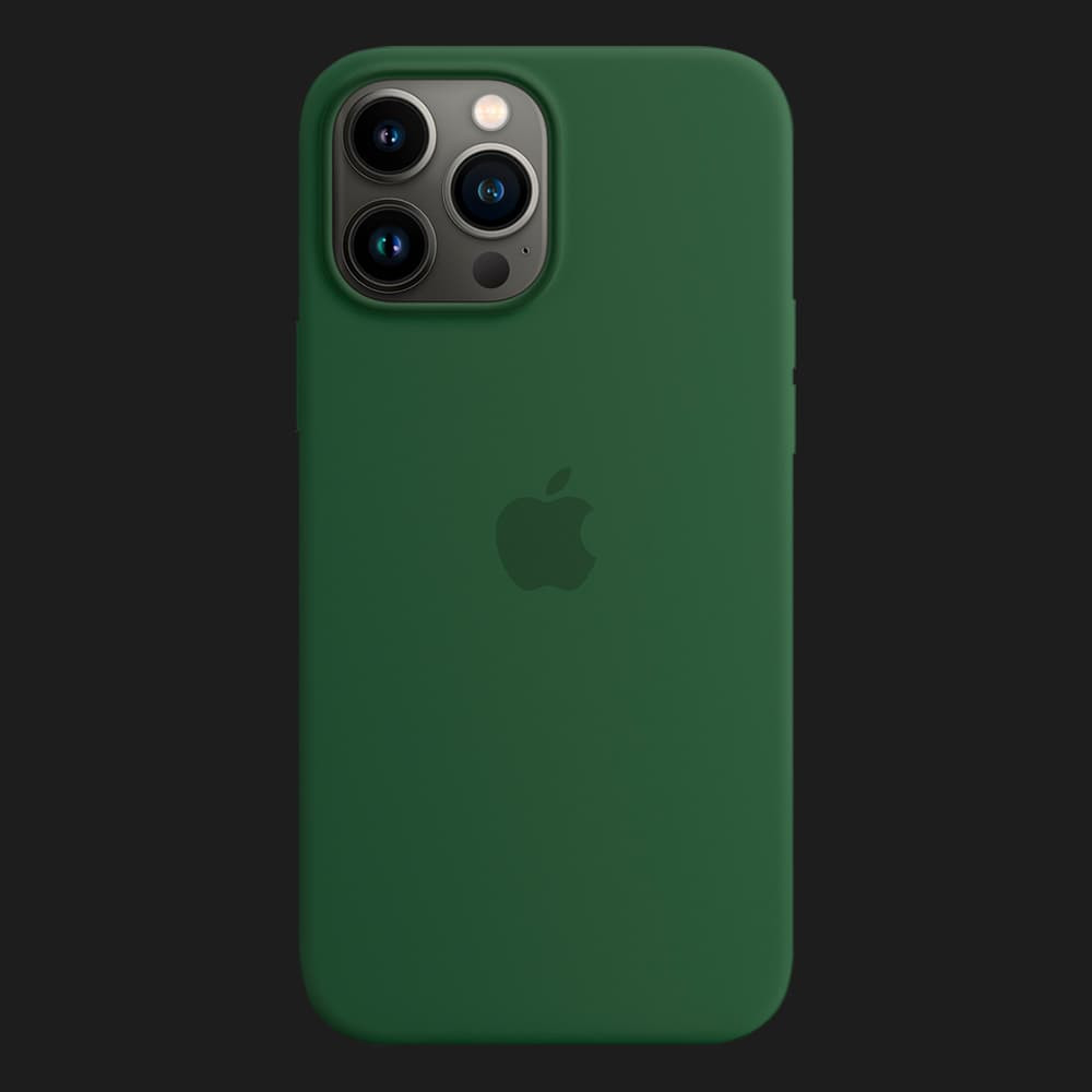 Оригінальний чохол Apple Silicone Case with MagSafe для iPhone 13 Pro Max (Clover) (MM2P3)