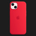 Оригінальний чохол Apple Silicone Case with MagSafe для iPhone 13 (PRODUCT) RED (MM2C3)
