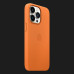 Оригінальний чохол Apple Leather Case with MagSafe для iPhone 13 Pro (Golden Brown) (MM193)