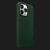 Оригінальний чохол Apple Leather Case with MagSafe для iPhone 13 Pro Max (Sequoia Green) (MM1Q3)