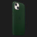 Оригінальний чохол Apple Leather Case with MagSafe для iPhone 13 mini (Sequoia Green) (MM0J3)