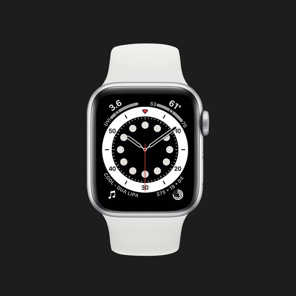 б/у Apple Watch Series 4, 44мм (Silver) (Ідеальний стан)