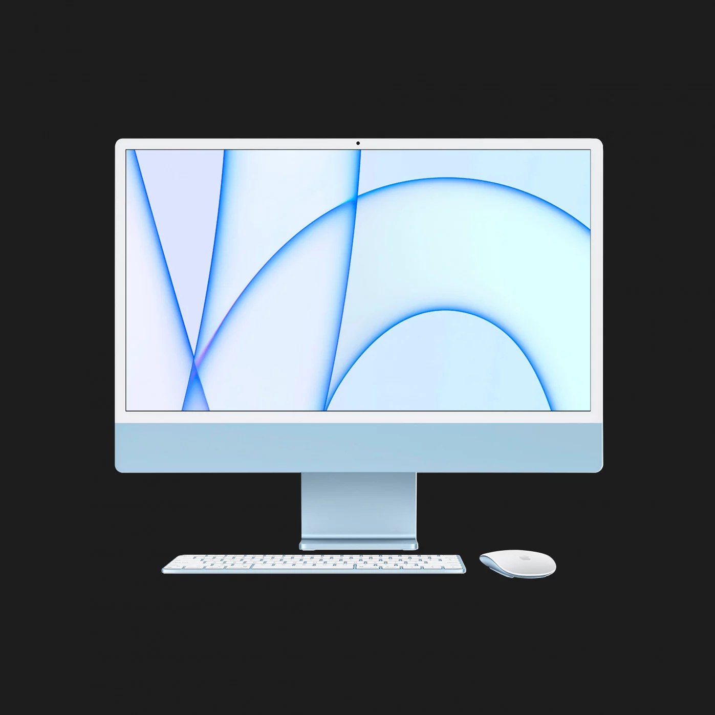 Apple iMac 24 with Retina 4.5K, 512GB, 8 CPU / 8 GPU (Blue) (MGPL3)