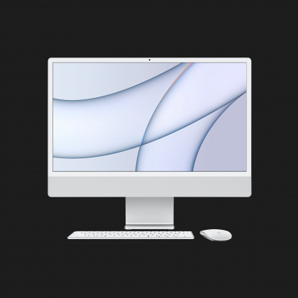 Apple iMac 24 with Retina 4.5K, 256GB, 8 CPU / 7 GPU (Silver) (MGTF3) в Киеве