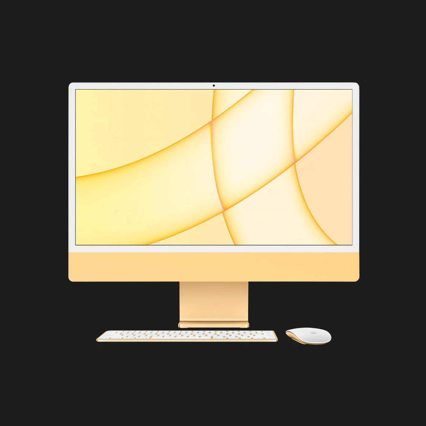 Apple iMac 24 with Retina 4.5K, 512GB, 8 CPU / 8 GPU (Yellow) (Z12T)