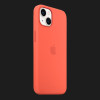 Оригінальний чохол Apple Silicone Case with MagSafe для iPhone 13 (Nectarine) (MN643)