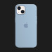 Оригінальний чохол Apple Silicone Case with MagSafe для iPhone 13 (Blue Fog) (MN613)