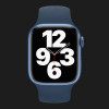 Оригінальний ремінець для Apple Watch 42/44/45 mm Sport Band (Abyss Blue) (MKUW3)