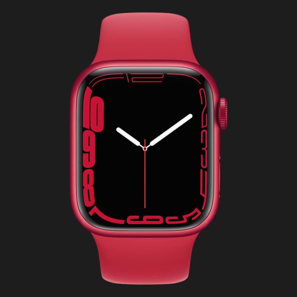 б/у Apple Watch Series 7, 45мм (Red) (Ідеальний стан)