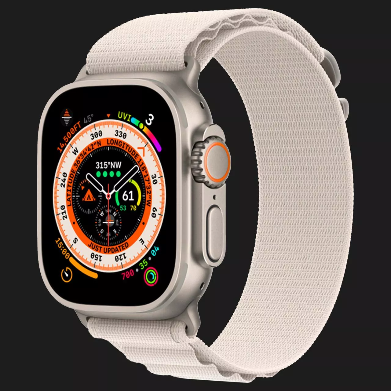 公式ショップ Apple Watch ultraケース49mm対応 スターライト