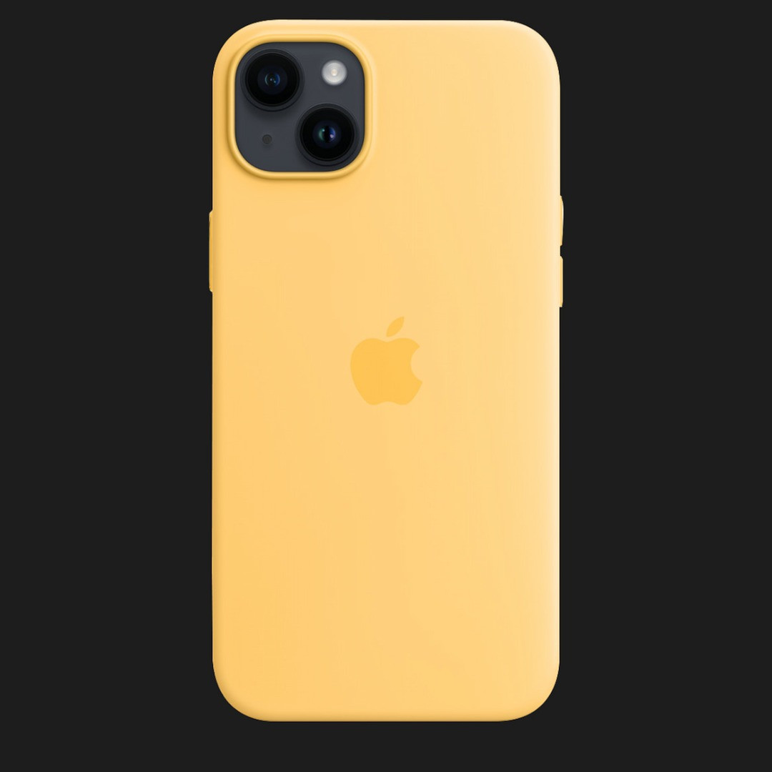 Оригінальний чохол Apple Silicone Case with MagSafe для iPhone 14 (Sunglow) (MPT23)