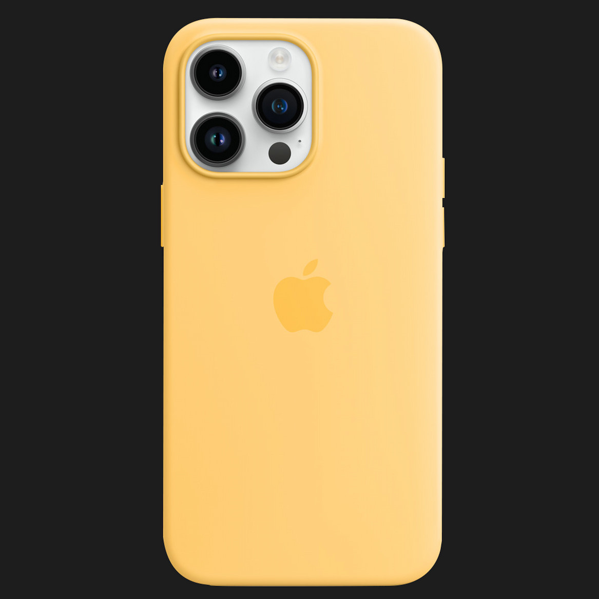 Оригінальний чохол Apple Silicone Case with MagSafe для iPhone 14 Pro (Sunglow) (MPTM3)