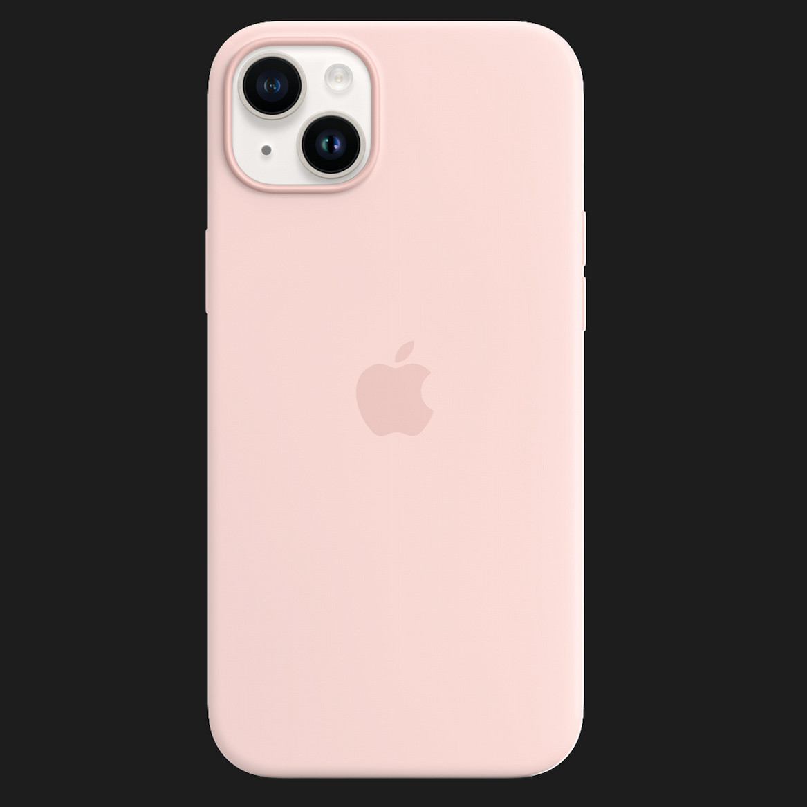 Оригінальний чохол Apple Silicone Case with MagSafe для iPhone 14 Plus (Chalk Pink)
