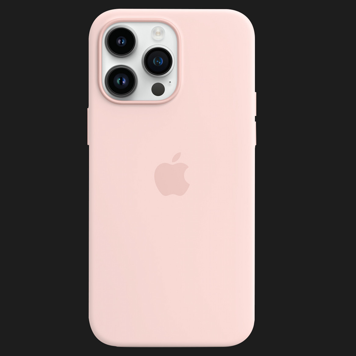 Оригінальний чохол Apple Silicone Case with MagSafe для iPhone 14 Pro (Chalk Pink) (MPTH3)