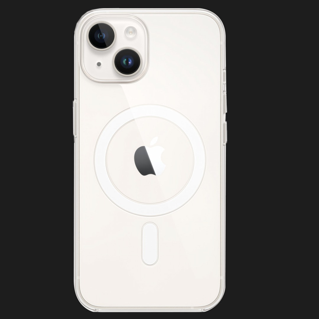 Оригінальний чохол Apple iPhone 14 Plus Clear Case with MagSafe
