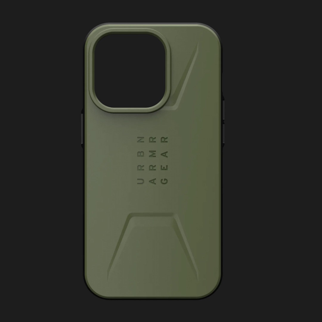 Чохол UAG Civilian with Magsafe Series для iPhone 14 Pro (Olive)