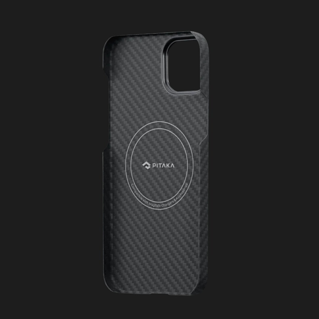 Чохол Pitaka MagEZ 3 Case для iPhone 14 (Black/Grey Twill)