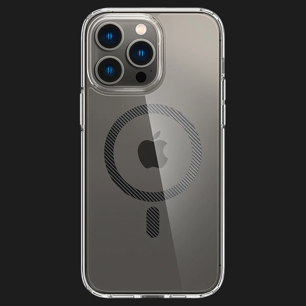 Чохол Spigen Ultra Hybrid Magsafe iPhone для 14 Pro (Carbon Fiber)