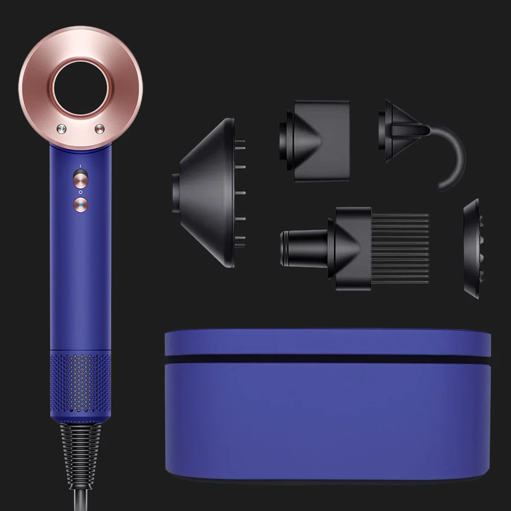 buffet typisk Hilsen Купить Фен для волос Dyson Supersonic HD07 Limited Edition Vinca Blue/Rose  (426081-01) — цены ⚡, отзывы ⚡, характеристики — ЯБКО