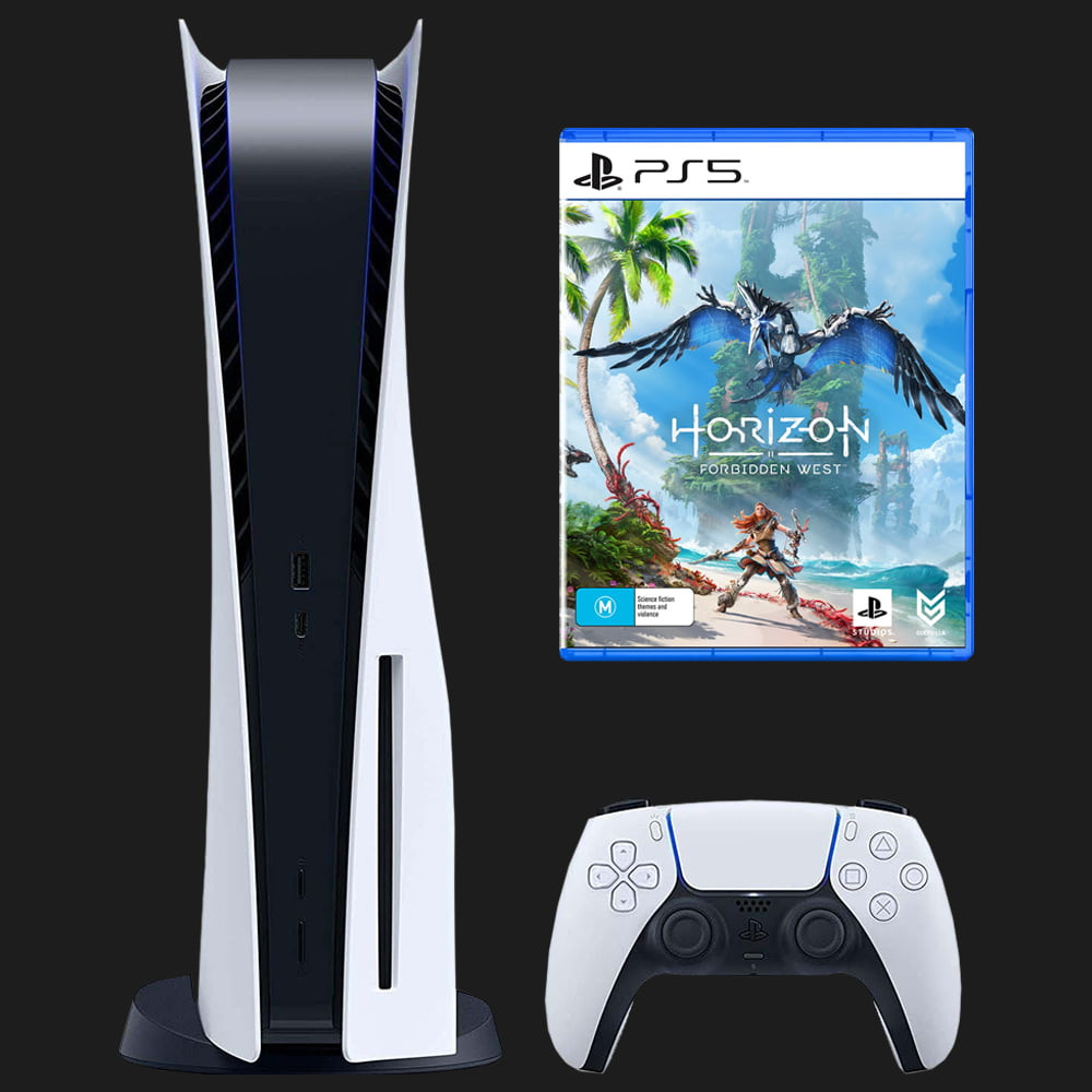 Ігрова приставка Sony PlayStation 5 Blu-Ray Edition + Horizon Forbidden West