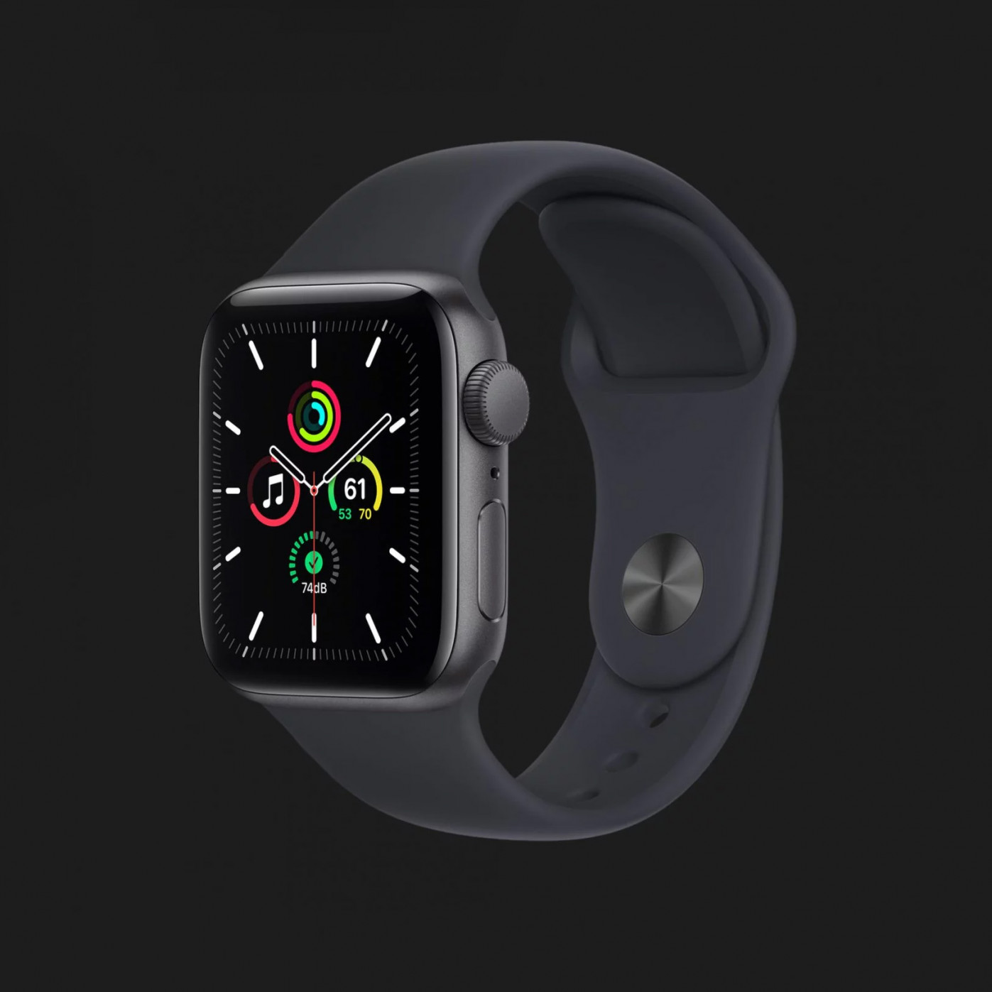 б/у Apple Watch SE, 44мм (Space Gray) (Ідеальний стан)
