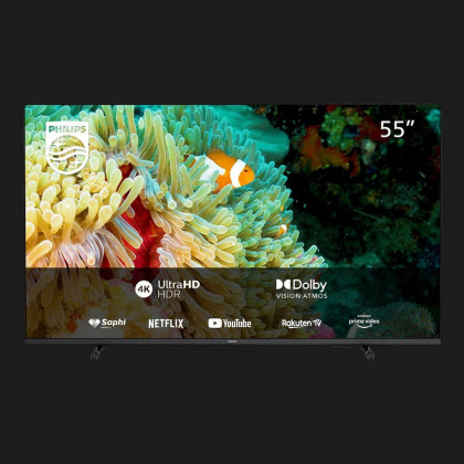 Телевізор Philips 55 UHD, Saphi Smart TV 55PUS7607/12