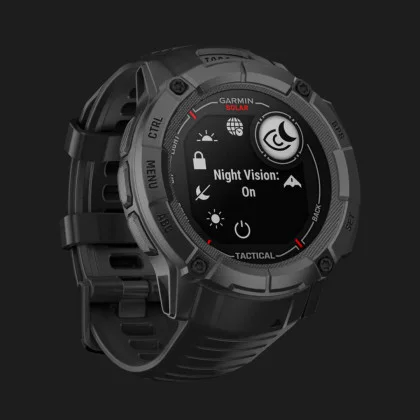 Garmin Instinct 2X Solar Tactical Edition Black