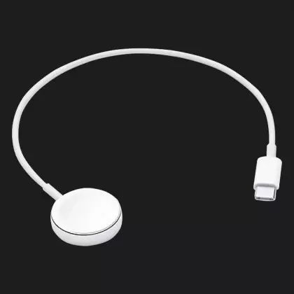 Зарядний пристрій Apple Watch Magnetic Charger to USB-C Cable (0.3 m) (MU9K2)