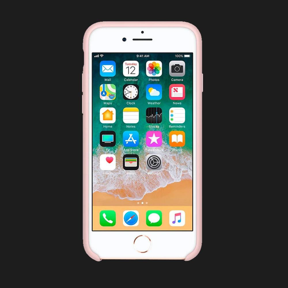 Оригінальний чохол Apple Silicone Case для iPhone 7/8 (Pink Sand)