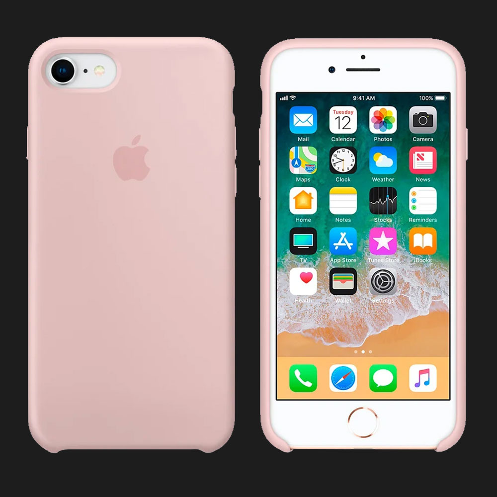 Оригінальний чохол Apple Silicone Case для iPhone 7/8 (Pink Sand)